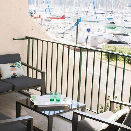 아파트 Brigantine111 - Golfe De Saint-tropez - Climatise Avec Vue Sur La Marina *