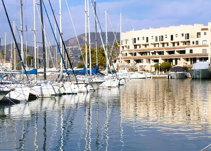 公寓 Brigantine111 - Golfe De Saint-tropez - Climatise Avec Vue Sur La Marina