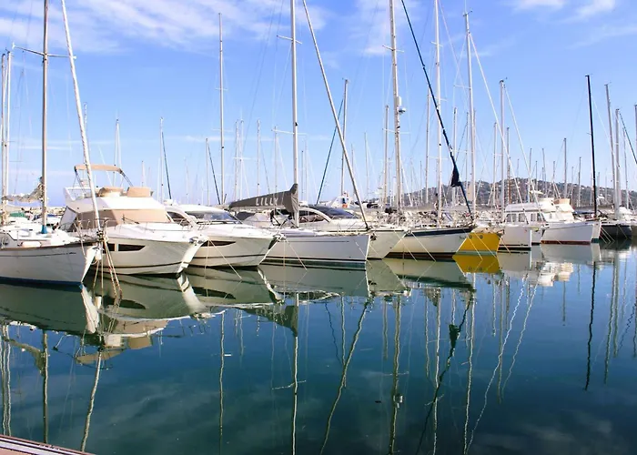公寓 Brigantine111 - Golfe De Saint-tropez - Climatise Avec Vue Sur La Marina *